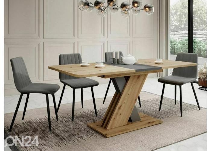 Pikendatav söögilaud Excellent 140-180x85 cm suurendatud