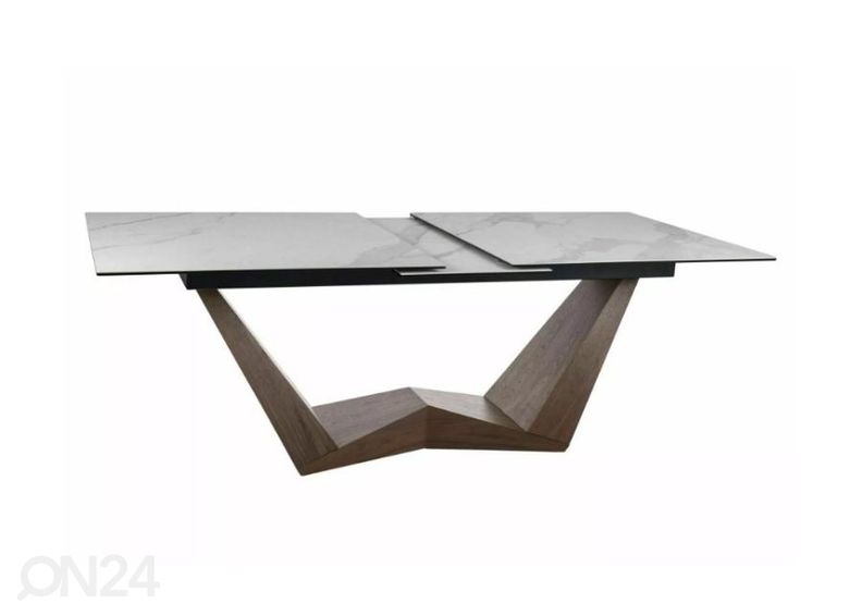 Pikendatav söögilaud Ferruccio 200-250x98 cm suurendatud