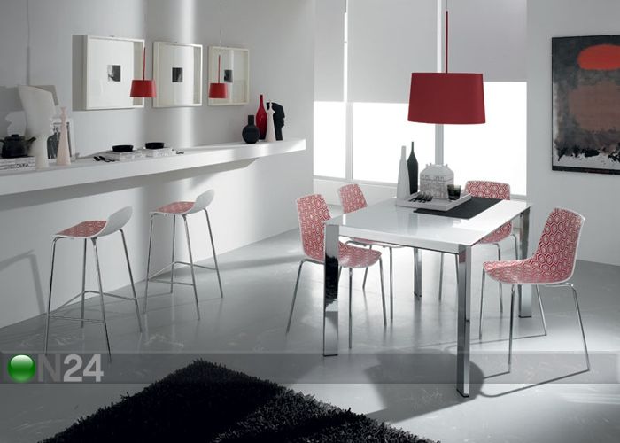 Pikendatav söögilaud Freedom 85x130-190 cm suurendatud