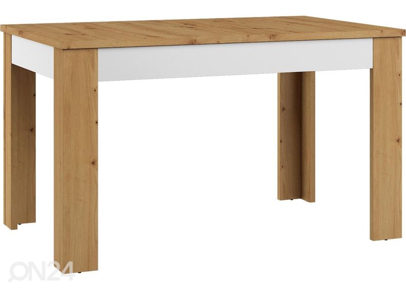 Pikendatav söögilaud Goleen 130-190x80 cm suurendatud