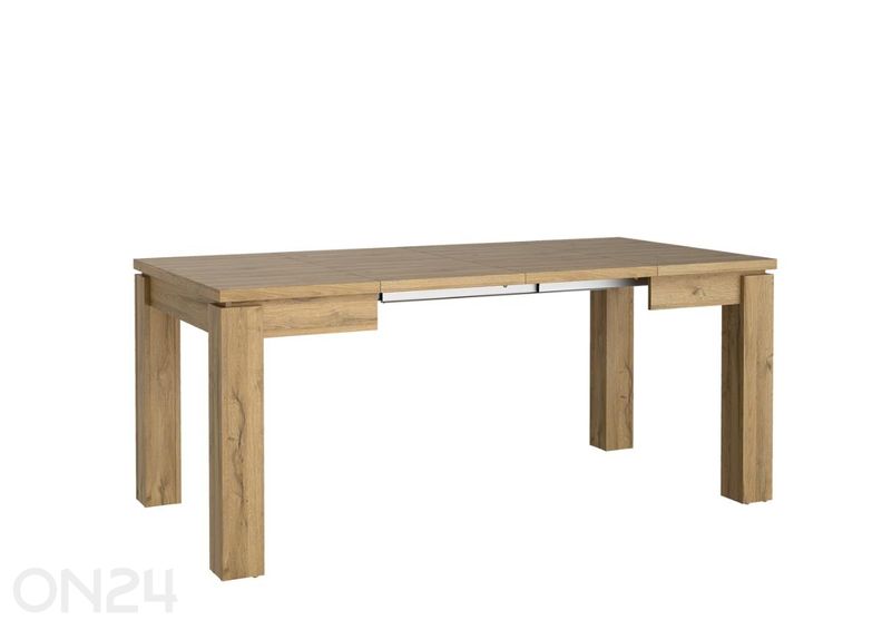 Pikendatav söögilaud Havanna 90x90/180 cm suurendatud