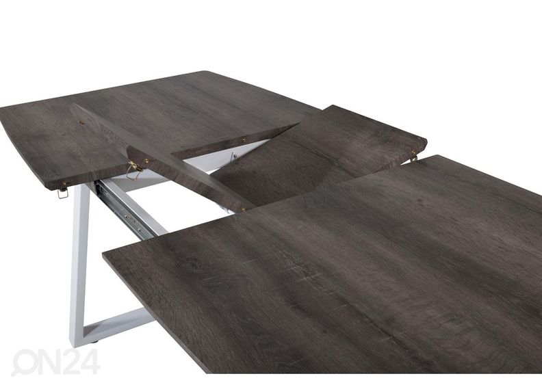 Pikendatav söögilaud Inca 160/200x85 cm suurendatud