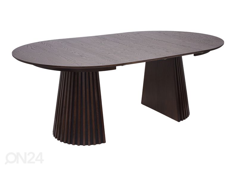 Pikendatav söögilaud Izumi 120/160x120 cm suurendatud