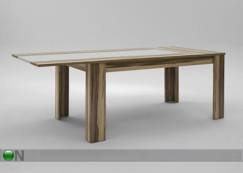 Pikendatav söögilaud Jasmin I 90x160-205 cm suurendatud