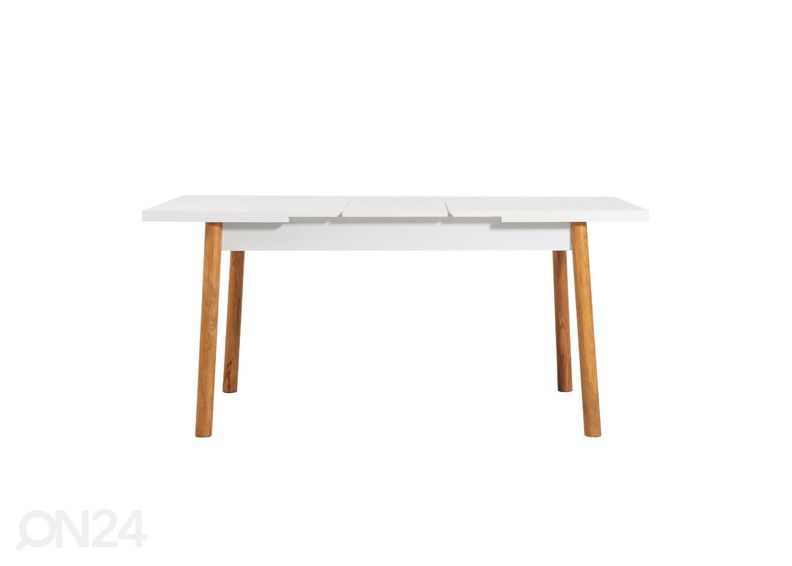 Pikendatav söögilaud Juta 120-150x75 cm suurendatud