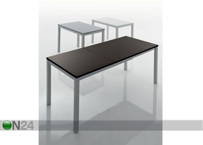 Pikendatav söögilaud Lotus 70x110-170 cm suurendatud