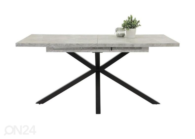 Pikendatav söögilaud Malou I 90x160-200 cm suurendatud