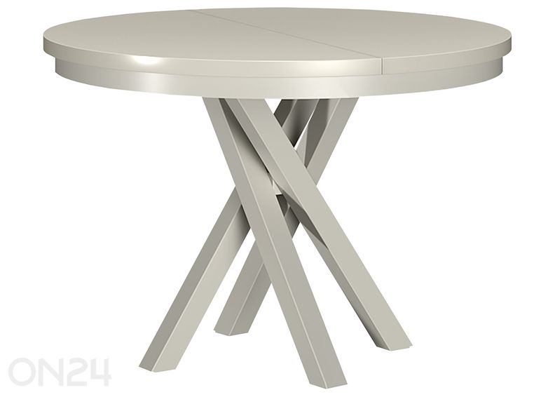 Pikendatav söögilaud Malumi 100x100/140 cm suurendatud