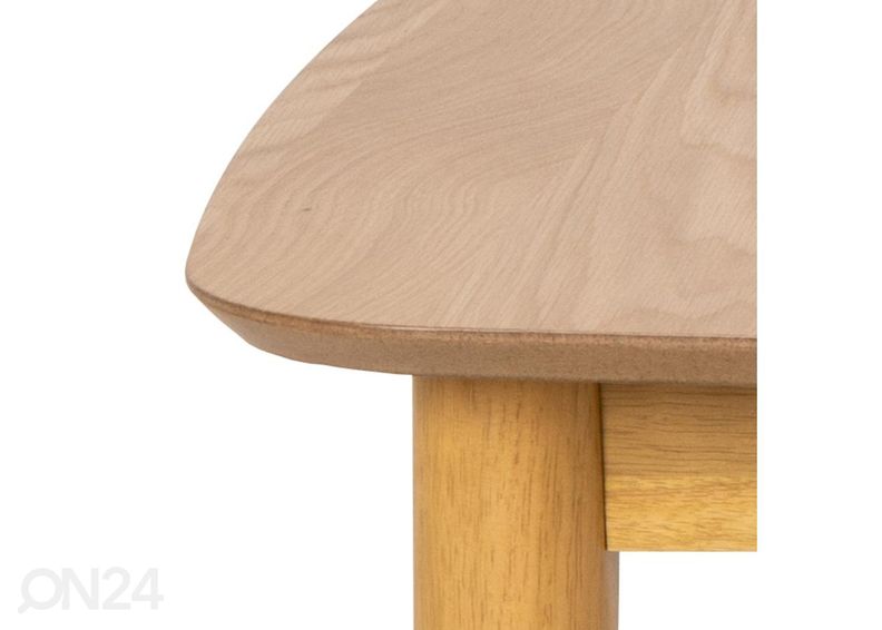 Pikendatav söögilaud Monz 180/219x90 cm suurendatud