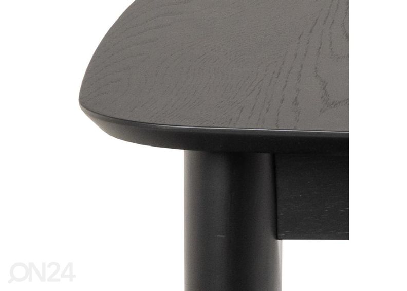 Pikendatav söögilaud Monz 180/219x90 cm suurendatud