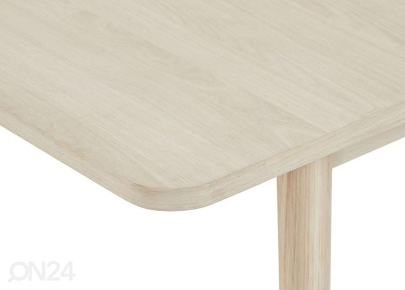 Pikendatav söögilaud Nyborg 200/300×100 cm suurendatud