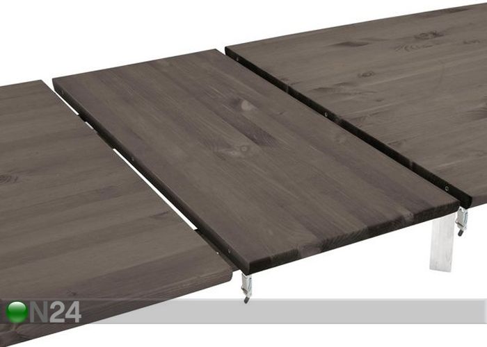 Pikendatav söögilaud Palermo 140-180x90 cm suurendatud