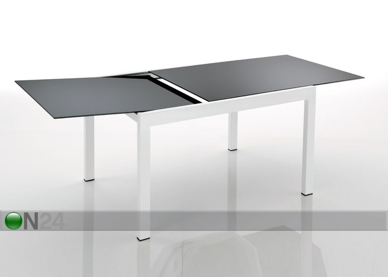 Pikendatav söögilaud Planet 90x120-210 cm suurendatud