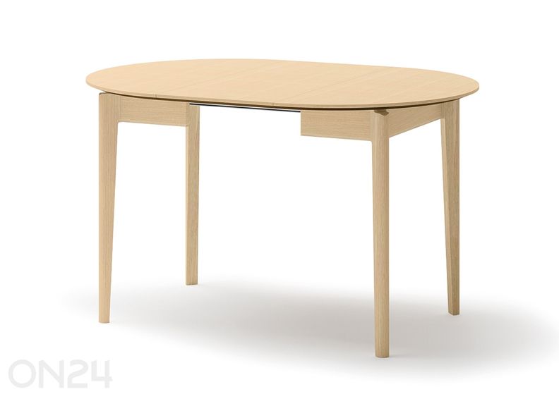 Pikendatav söögilaud Plot Ø 90x90/210 cm suurendatud