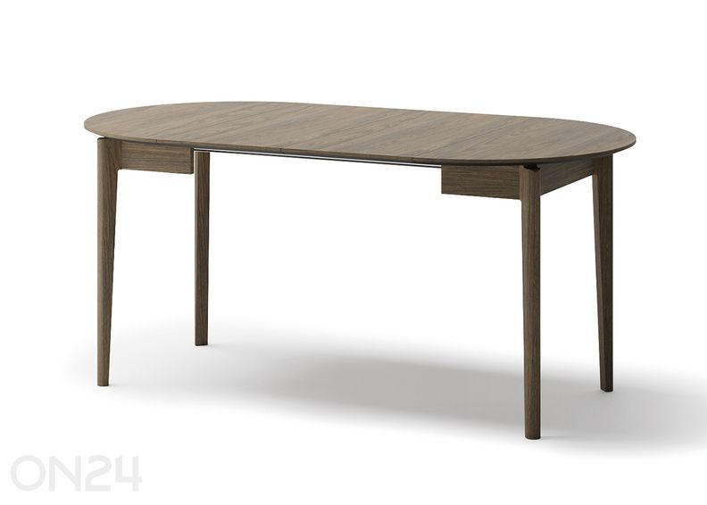 Pikendatav söögilaud Plot Ø 90x90/210 cm suurendatud