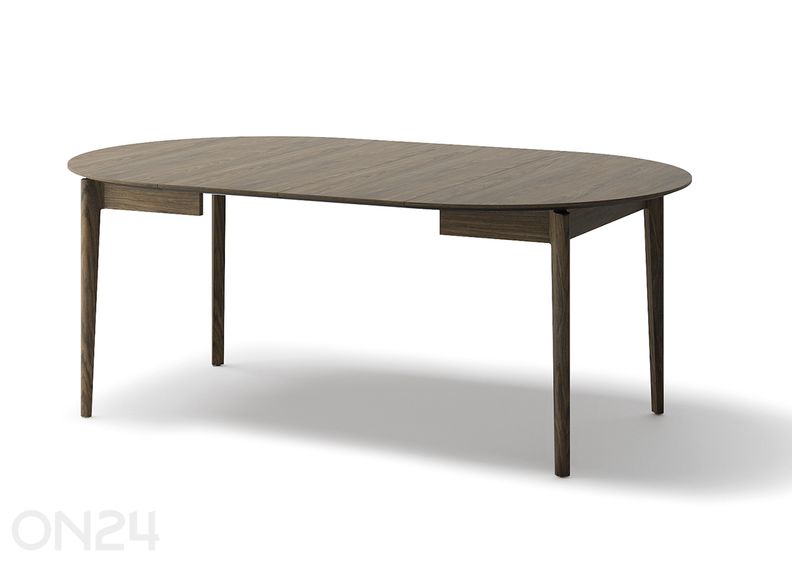 Pikendatav söögilaud Plot Ø120x120/240 cm suurendatud