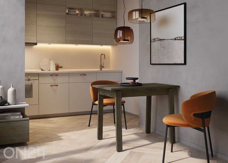 Pikendatav söögilaud Plot 60x104/224 cm suurendatud