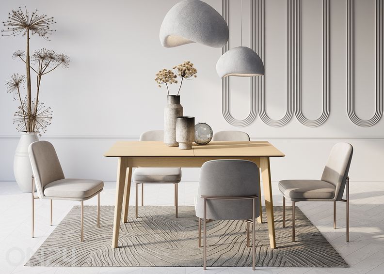 Pikendatav söögilaud Plot 85x145/220 cm suurendatud