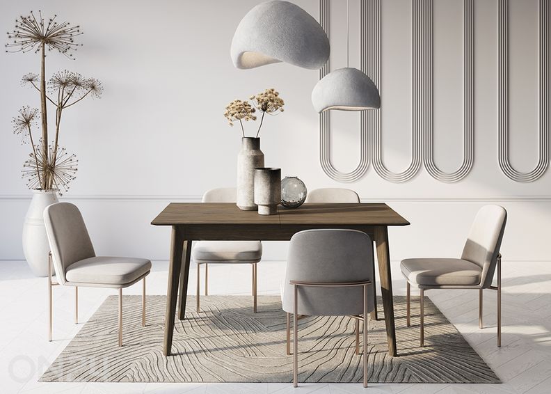 Pikendatav söögilaud Plot 85x145/220 cm suurendatud