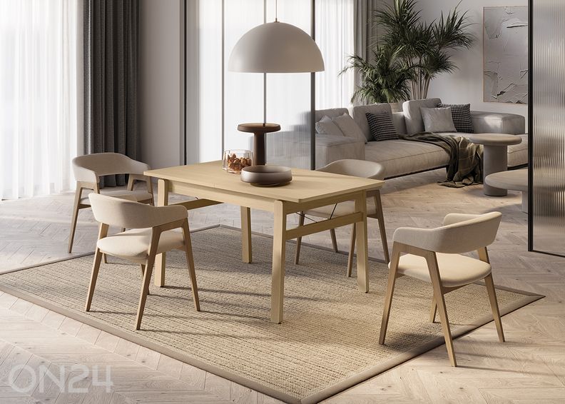 Pikendatav söögilaud Plot 85x149/269 cm suurendatud