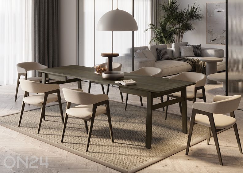 Pikendatav söögilaud Plot 85x149/269 cm suurendatud