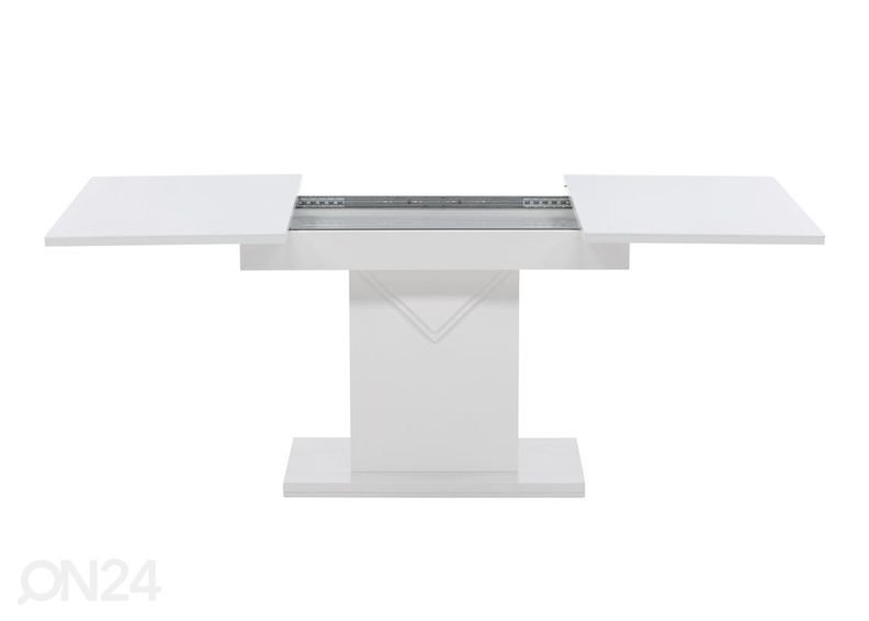 Pikendatav söögilaud Pluto 120/160x90cm suurendatud