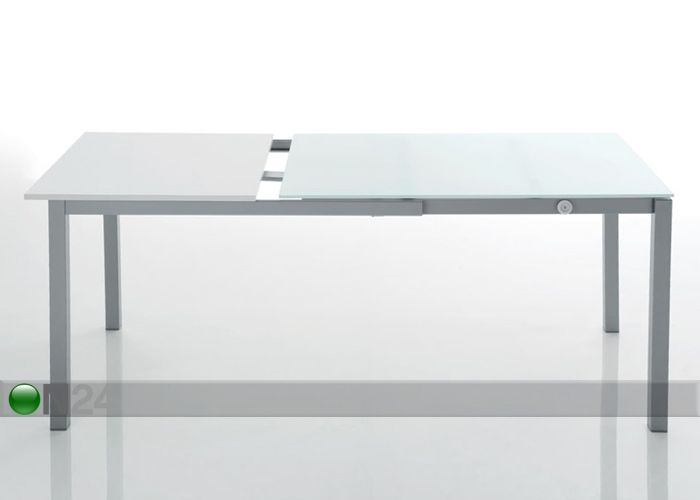 Pikendatav söögilaud Rigo 70x110-170 cm suurendatud