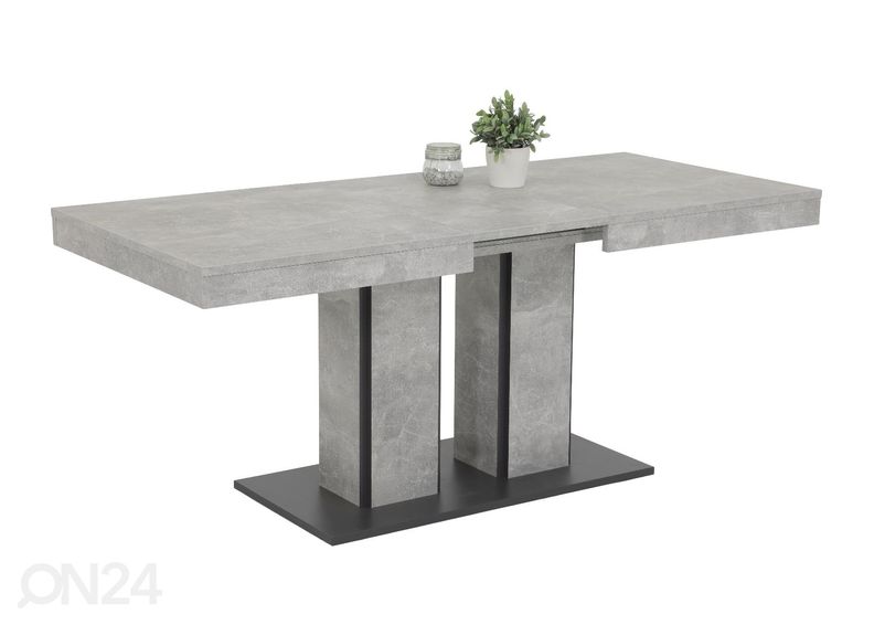 Pikendatav söögilaud Rose 80x140-180 cm suurendatud