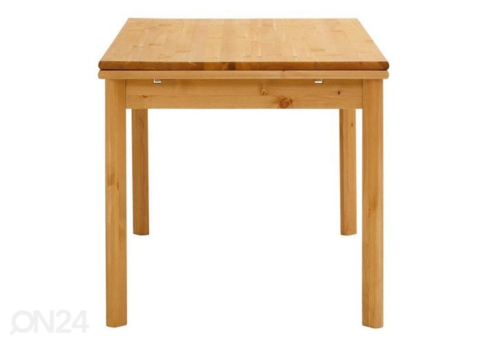 Pikendatav söögilaud Tirza 80x120-200 cm suurendatud