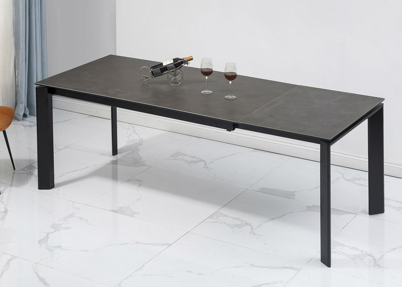 Pikendatav söögilaud Tische 160-220x90 cm suurendatud
