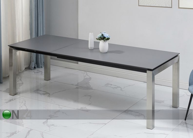 Pikendatav söögilaud Tische 160-240x90 cm suurendatud