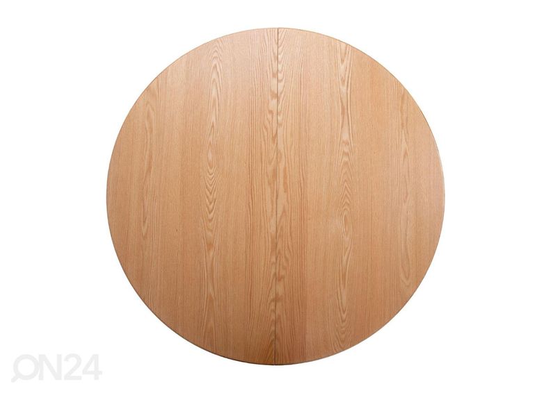 Pikendatav söögilaud Troyes Ø 100-132 cm suurendatud