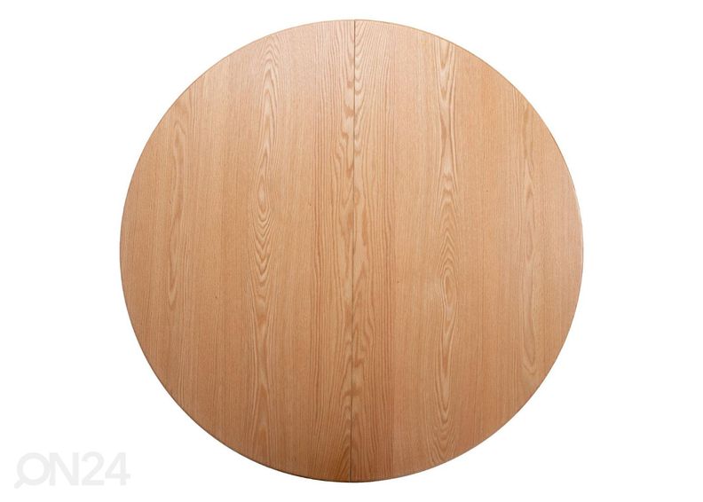 Pikendatav söögilaud Troyes Ø 120-160 cm suurendatud