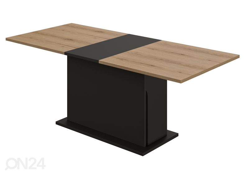 Pikendatav söögilaud Trust 160/200x89 cm suurendatud