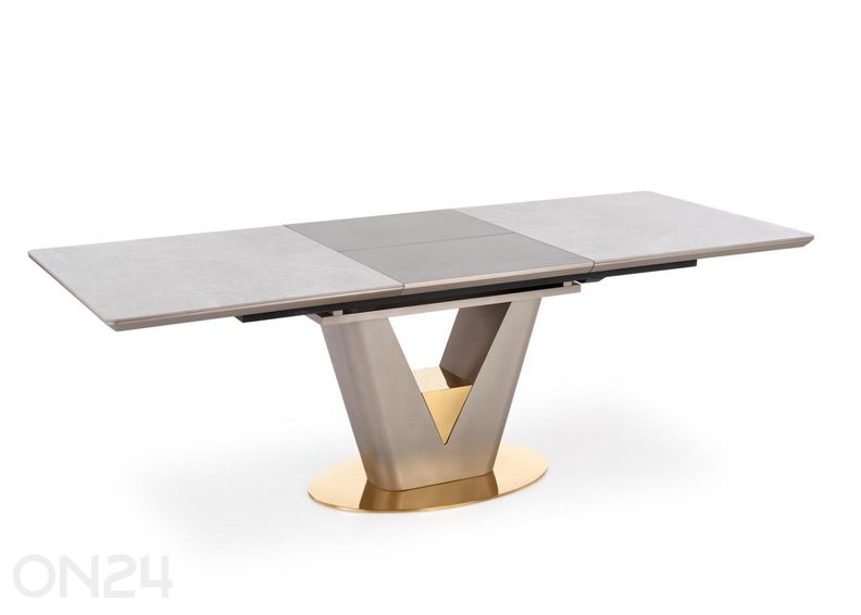 Pikendatav söögilaud Valentino 160-220 cm suurendatud