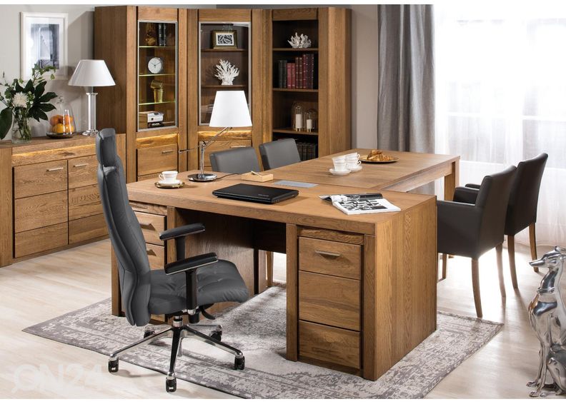 Pikendatav söögilaud Velvet 90x160-250 cm suurendatud