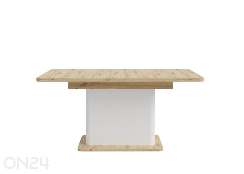 Pikendatav söögilaud Wardiol 90x160/200 cm suurendatud