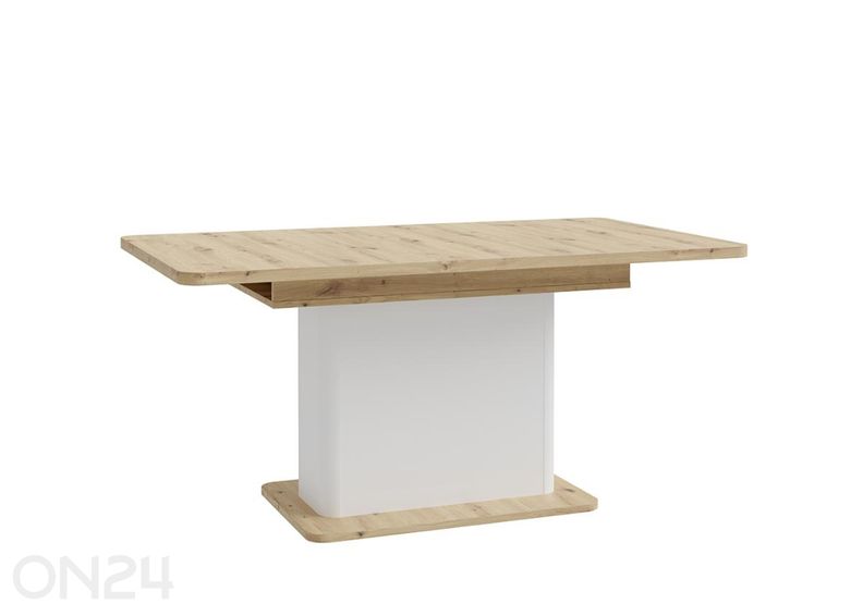 Pikendatav söögilaud Wardiol 90x160/200 cm suurendatud