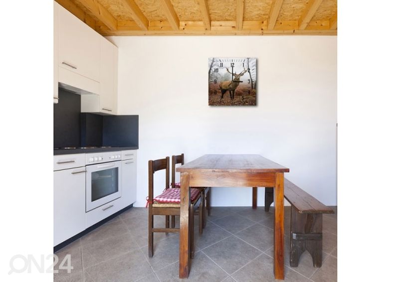 Pildiga seinakell Deer suurendatud