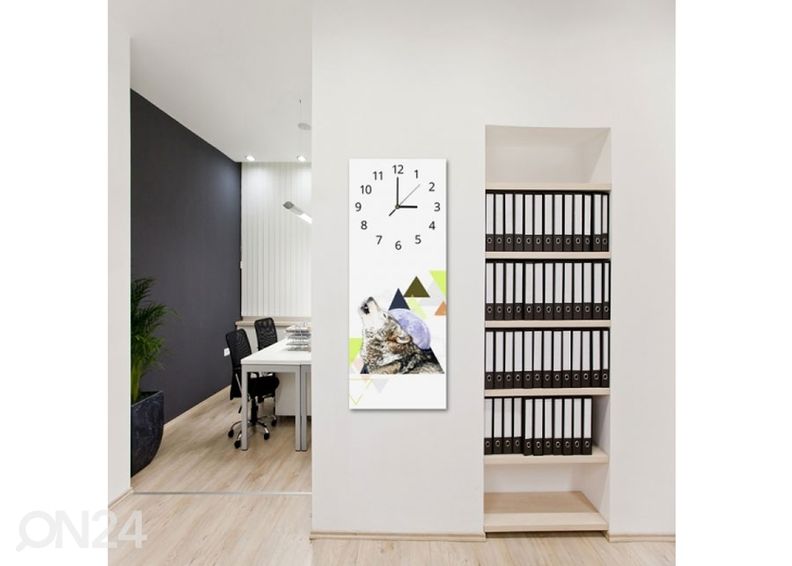 Pildiga seinakell Wolf suurendatud