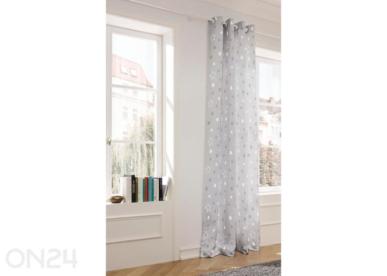 Pimendav kardin 7425 Starry 135x235 cm suurendatud