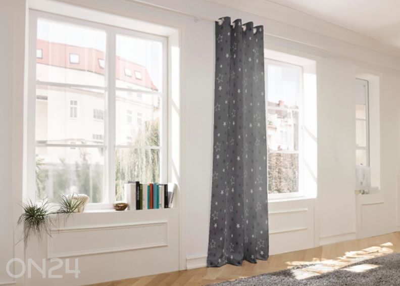 Pimendav kardin 7425 Starry 135x235 cm suurendatud