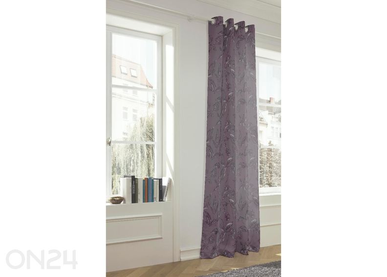 Pimendav kardin 7431 Flower 135x235 cm suurendatud