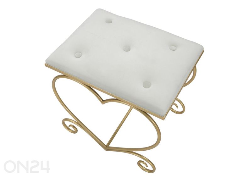 Pink Heart, kreemjas/kuldne suurendatud