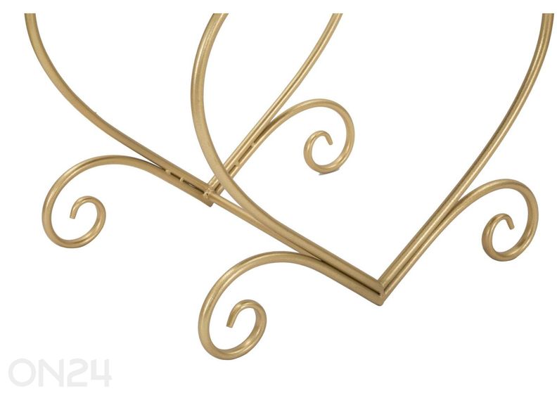 Pink Heart, kreemjas/kuldne suurendatud