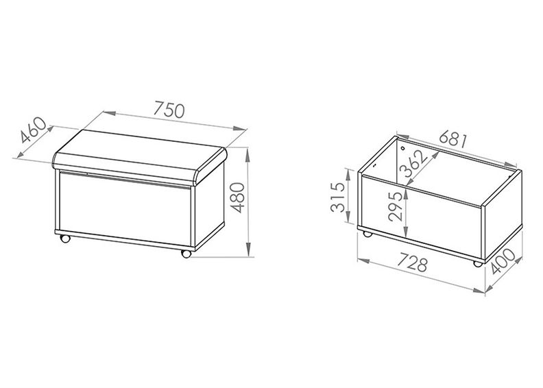 Pink / hoiukast suurendatud