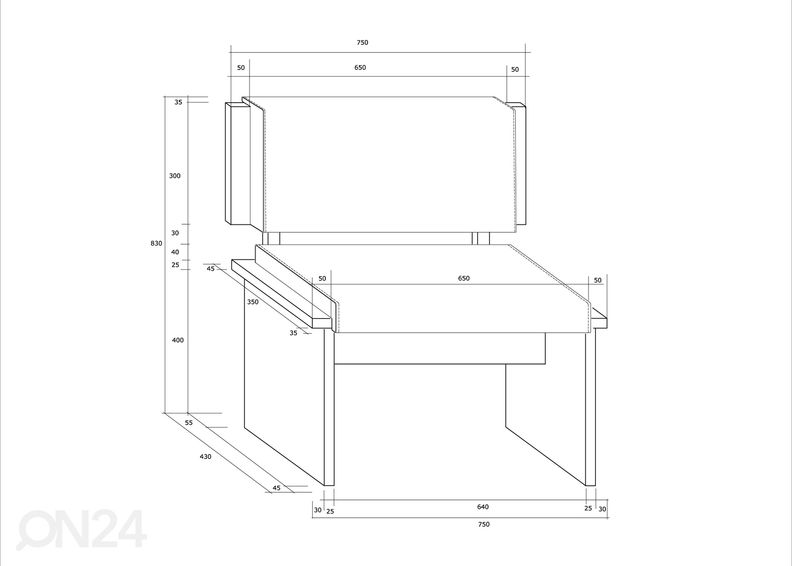 Pink Leap 75 cm suurendatud