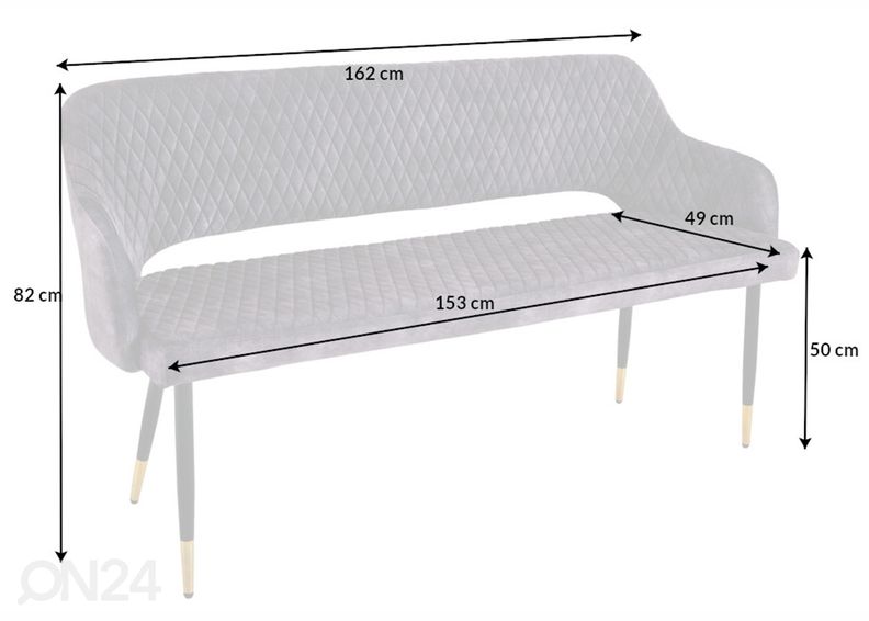 Pink Paris 162 cm suurendatud