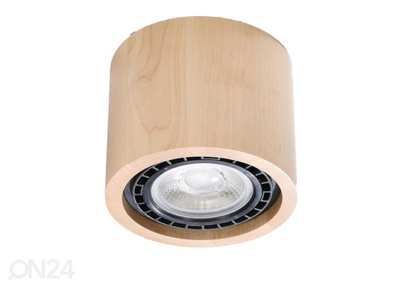 Plafond Basic 1, naturaalne puit suurendatud