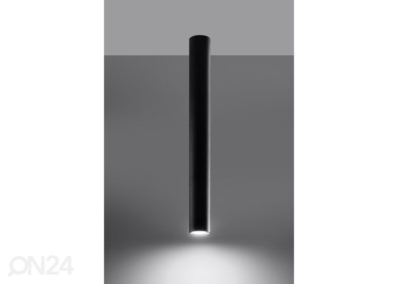 Plafoon Lagos 60 cm, must suurendatud